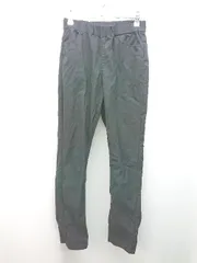 ◇ coca コカ 無地 ストレッチ性 ウエストゴム シンプル カジュアル テーパードパンツ サイズS ブラック レディース E  【1310050022860】