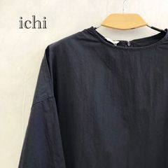 ichi イチ 撥水加工ワンピース V231009 ワンピース F ネイビー オーバーサイズ レディース