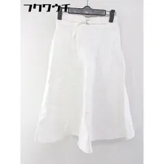 ◇ ◎ LAISSE PASSE レッセパッセ ウエストベルト付き 膝下丈 フレア スカート サイズ36 ホワイト レディース 【中古】 【1105260004108】のサムネイル