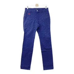 サイズ：85 ROSASEN ロサーセン  ストレッチ ロングパンツ 総柄 ネイビー系 [240101377231] ゴルフウェア メンズ ストスト