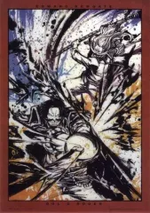 【中古】ポスター A3墨式描き下ろしポスター ロジャー＆白ひげ 「一番くじ ワンピース 匠ノ系譜 決闘ノ記憶」 H賞