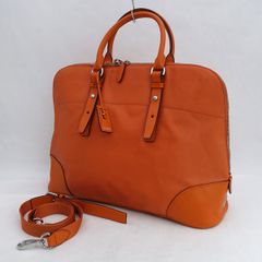 COACH レザーブリーフケースビスネスバック2wayレッドA4 カジュアル