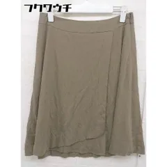 ◇ BARNEYS NEW YORK バーニーズ ニューヨーク 膝丈 フレア スカート サイズ40 ベージュ系 レディース  【中古】 【1112030001625】のサムネイル