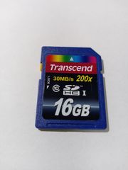 Transcend SDカード　１６GB