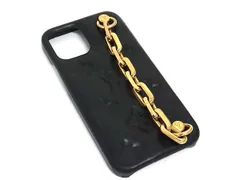 LOUIS VUITTON ルイヴィトン M81116 バンパー クッサン12 iPhone12/12Pro対応 アイフォンケース スマホケース ブラック系 FQ2660
