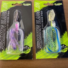 チャターベイト　14g 1/2 oz　2個セット　チャター　ブレーデッドジグ バス釣り ブラックバス　ルアー　ルアーセット　まとめ売り　ハードルアー ルアー用品　100106