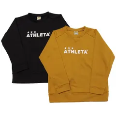 ATHLETA アスレタ 03404J Jrスウェットシャツ ロングTシャツ 長袖Tシャツ トレーナー ロンＴ Ｔシャツ 長袖 裏起毛 保温性 ジュニアサイズ メーカー希望価格7.700円の品