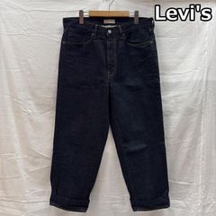Levi's リーバイス パンツ デニム、ジーンズ 36071-0001 ALTERED BOW CROP ワイド テーパード デニム パンツ インディゴ