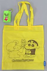 [중고] 가방 노하라 신노스케 & 해바라기 토트 백 IN 초코비 [크레용 신짱]