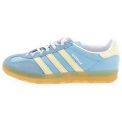 adidas (アディダス) Women's Gazelle Indoor ウィメンズ ガゼル インドア ローカットスニーカー ライトブルー US8 1/2/25cm