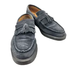 アベイシングエイプ A BATHING APE コラボ ADRIAN TASSEL LOAFE スウェード タッセル ローファー メンズ UK：9 のサムネイル