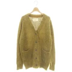 TODAYFUL - トゥデイフル ブラッシュド モヘア カーディガン ニット 長袖 Vネック F 緑 トゥデイフル TODAYFUL ブラッシュド モヘア カーディガン