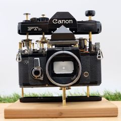 Nikon Nikomat FT 35mm SLR Black Artistic Brass Skeleton Nikon Nikon Nikomat FT 35mm SLR Black Artistic Brass Skeleton Nikon