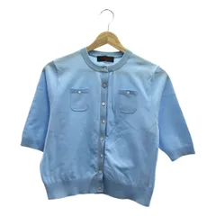 CABaNブルーハーフスリーブカーディガン CABaN ハーフスリーブカーディガンミニショップバック付