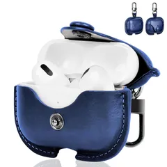 【人気商品】airpods イタリアンレザー pro 男女兼用 ケース ケース 革 エアーポッズプロケース 高級本革 第2世代 PUレザー 第1世代/ 全面保護 レザー フロントLEDライトが隠れない Pro ワイヤレス充電に対応 AirPods 衝撃吸収保護