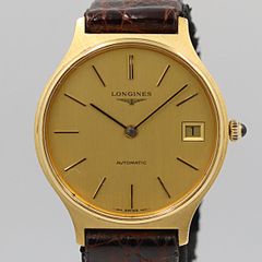 愛*子様 C146 Longines Automatic 腕時計 本体 ゴールド - メルカリ