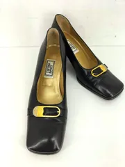 ジャンニヴェルサーチ GIANNI VERSACE スクエアトゥパンプス メデのサムネイル