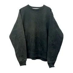 Champion ロゴスウェット トレーナー M ブラック チャンピオン 無地 クルーネック 裏起毛 古着卸 アメリカ仕入 a709-5196