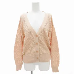 スナイデル SNIDEL HOME 美品 カーディガン ニット 長袖 F ピンク /UD