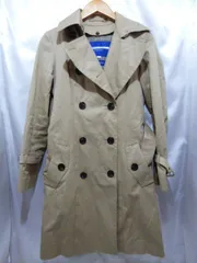BURBERRY BLUE LABEL CRESTBRIDGE バーバリーブルーレーベル ライナー付 トレンチコート E1A17-130-42 サイズ36 ベージュ レディース トッ