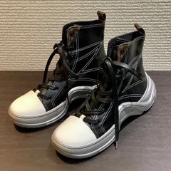 ★お盆期間限定価格★  ルイヴィトン LOUISVUITTON アークライトライン スニーカー ブーツ モノグラム 黒 ブラック シルバー [42] 約27cm N72/T3