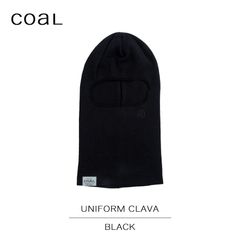 COAL コール ニット ニット帽 Beanie ビーニー 帽子 UNIFORM CLAVA バラク BLACK 黒 メンズ レディース