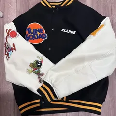 【安い購入】t.s様 XLARGE SPACE JAM スタジャン 美品 メルカリ最安値 ジャケット・アウター