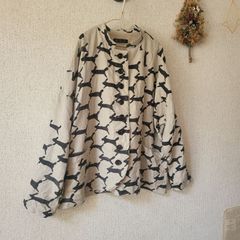 ハンドメイド　ミナペルホネン run run run ボタンいっぱいショートジャケット　専用です