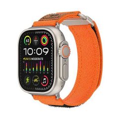 アップルウォッチバンド（Apple Watchバンド）アドベンチャーナイロンバンド【オレンジ】38mm/40mm/41mm/42mm/44mm/45mm/46mm/49mm対応 [BELTIES]