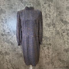 ☆KIMIJIMA☆キミジマ♪ワンピース♪花柄♪ネイビー♪可愛い♪(XL)