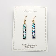あわび貝のピアス