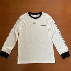 新品☆タグ付き　ラスト1点　新品　160cm umbro アンブロ　長袖Tシャツ　白