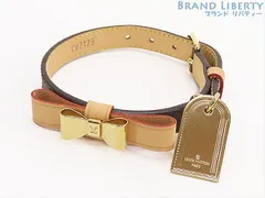 未使用 ルイヴィトン モノグラムコリエ バクスターXS 小型犬用首輪犬用