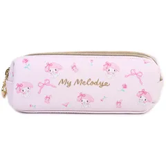マイメロディ ダブルファスナーペンケース ペンポーチ 2ルームタイプ たっぷり収納 サンリオ sanrio キャラクター