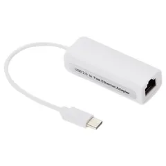 LAN 中継 Type-C タイプC 変換アダプター 100Mbps RJ45 イーサネット LAN有線ネットワーク コンバータ アルミニウム合金