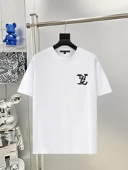 【今日特価】Louis Vuitton 2025SS プレミアムプリント T シャツ