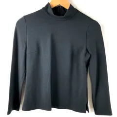 マダムジョコンダ MADAM JOCONDE カットソー ハイネック 日本製 バックファスナー付き ブラック 38サイズ 926231のサムネイル