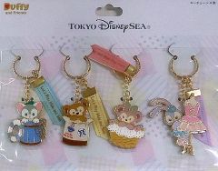 東京ディズニーシー限定 ダッフィー＆フレンズ キーチェーン 4個セット