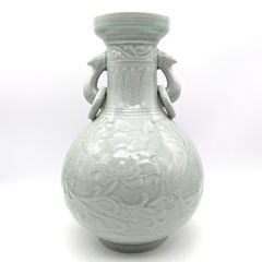 龍泉窯 青磁 花瓶 壺 龍泉中國 中国古美術 青磁花瓶 中国龍泉 - メルカリ