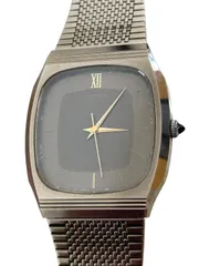 稼働 セイコー ドルチェ 5931-5450 ブラウン文字盤 QZ メンズ腕時計 電池 SEIKO DOLCE ♯1099010234-1