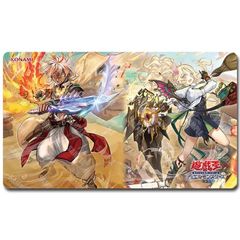 アルバスの落胤　白の聖女エクレシア　マット　絵違い　25th　遊戯王　プレイマット　ラバーマット