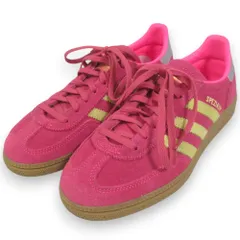 美品 adidas アディダスオリジナルス HANDBALL SPEZIAL W ハンドボール スペツィアル ローカット スニーカー JI1407 23.5cm ピンク系 レディース 古着 中古 USED
