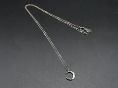 4℃ ヨンドシー SV925 ラインストーン ムーン ネックレス ペンダント アクセサリー レディース シルバー系 DH7916