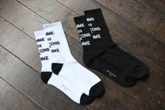 COMME des GARÇONS HOMME LOGO SOCKS    HM-K501-051