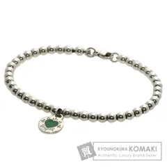 TIFFANY&Co. ティファニー リターントゥ ラウンドタグ ハート エナメル ブレスレット SV K18YG レディース [中古]