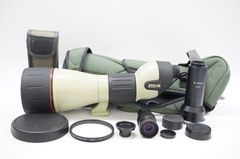 C041332-3)Nikon　 FIELDSCOPE ED D=82P フィールドスコープ　40Ｘ　20-45x 接眼レンズ 付き