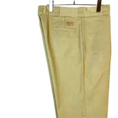 Dickiesディッキーズ874ワークパンツカーキベージュツイル生地ロゴタグワンポイントリアルワークウェアストリートアメカジスケーターファッションスケートボードカルチャーoriginalfitオリジナルフィットvintageヴィンテージ50630