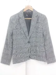 ◇ ZARA ザラ グレンチェック 大人女子 長袖 テーラード ジャケット サイズEUR 36 USA 4 MEX 26 グレー系 レディース P 1307250006608