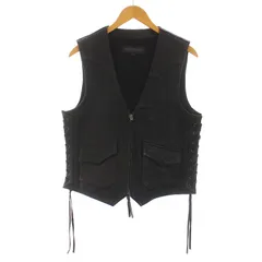 KADOYA カドヤ 編み上げ レザーベスト キッズサイズSS ブラック 牛革 Amazon | カドヤ(KADOYA) K'S LEATHER バイク用レザーベスト ZC