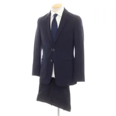 【中古】セオリー theory レーヨンナイロンジャージー 2つボタンスーツ ダークネイビー【サイズ上36/下30】【メンズ】のサムネイル